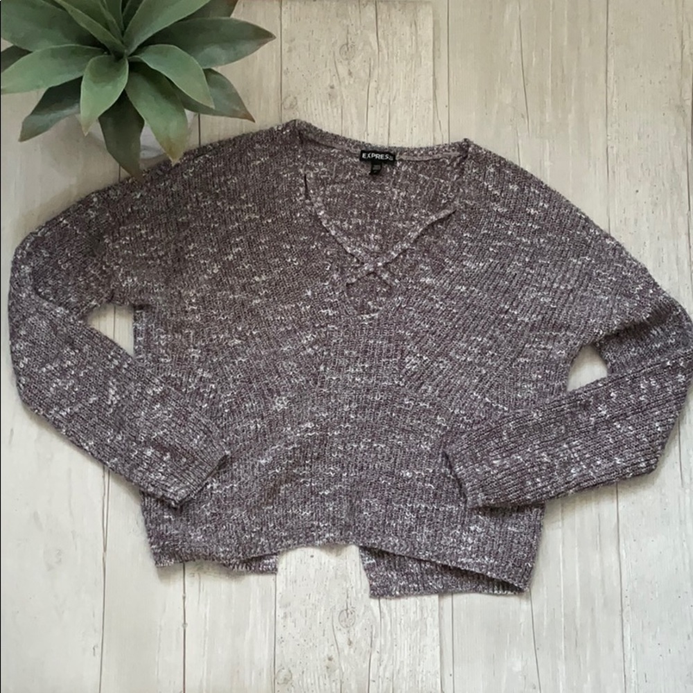 Express • Cropped Sweater